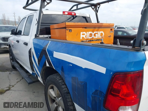 2018 Ram 1500 Express with VIN 1C6RR7FG6JS326988, listed as a IAAI auction lot 41834856 with 226,807 mi miles. Bid and sale history available at carsss.com. Image 14.
