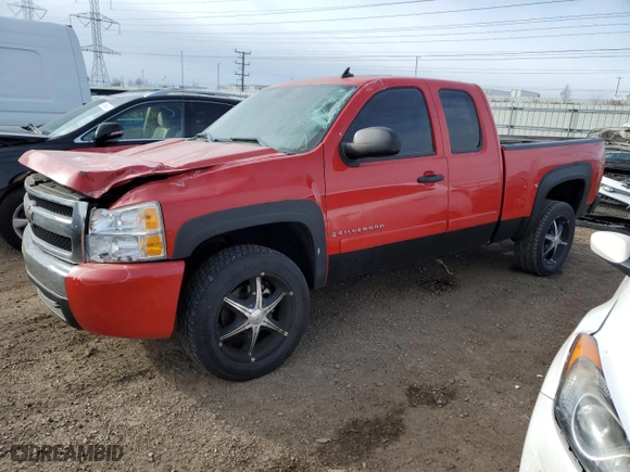 2008 Chevrolet Silverado 1500 LTZ with VIN 1GCEK19038Z241986, listed as a Copart auction lot 84512514 with 258,824 mi miles and Salvage Title. Bid and sale history available at carsss.com. Image 1.
