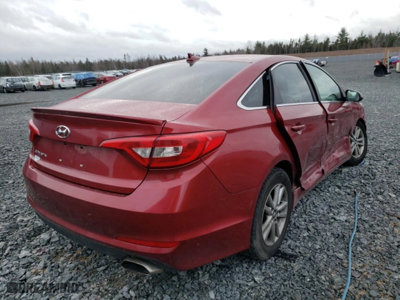 2015 Hyundai Sonata 2.4L SE with VIN 5NPE24AFXFH046909, listed as a Copart auction lot 30832892 with 0 mi miles and Salvage Title. Bid and sale history available at carsss.com. Image 4.