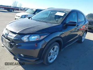 2016 Honda HR-V EX-L w/Navi with VIN 3CZRU6H76GM725247, listed as a IAAI auction lot 41322622 with 69,689 mi miles. Bid and sale history available at carsss.com. Image 17.