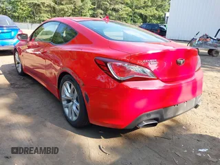 2016 Hyundai Genesis Coupe 3.8L Base with VIN KMHHT6KJ4GU132745, listed as a IAAI auction lot 42498729 with 153,572 mi miles and . Bid and sale history available at DreamBid. Image 3.