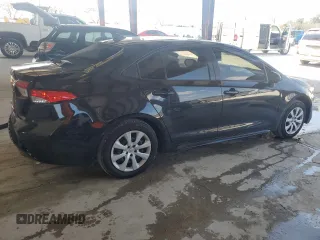 2022 Toyota Corolla LE with VIN JTDEPMAEXNJ197960, listed as a Copart auction lot 52386075 with 32,221 mi miles and Salvage Title. Bid and sale history available at DreamBid. Image 3.