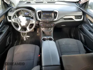 2021 GMC Terrain SLE with VIN 3GKALTEV4ML361696, listed as a Copart auction lot 46152475 with 15,452 mi miles and Salvage Title. Bid and sale history available at carsss.com. Image 8.