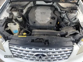 2005 Infiniti FX z VIN JNRAS08W35X210176, wystawiony jako Copart lot #44252375 z przebiegiem 200 690 mil mil oraz Tytuł czysty. Historia ofert i sprzedaży dostępna na DreamBid. Obrazek 12.