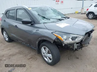 2018 Nissan Kicks S with VIN 3N1CP5CU6JL541386, listed as a IAAI auction lot 42147648 with 95,676 mi miles and . Bid and sale history available at DreamBid. Image 1.