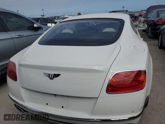 2017 Bentley Continental GT with VIN SCBFT7ZA4HC062035, listed as a Copart auction lot 76673904 with 9,008 mi miles and Salvage Title. Bid and sale history available at DreamBid. Image 6.