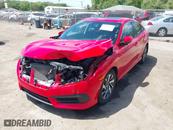 2017 Honda Civic EX z VIN 2HGFC2F70HH505207, wystawiony jako IAAI lot #42256171 z przebiegiem 66 184 mil mil oraz . Historia ofert i sprzedaży dostępna na DreamBid. Obrazek 6.