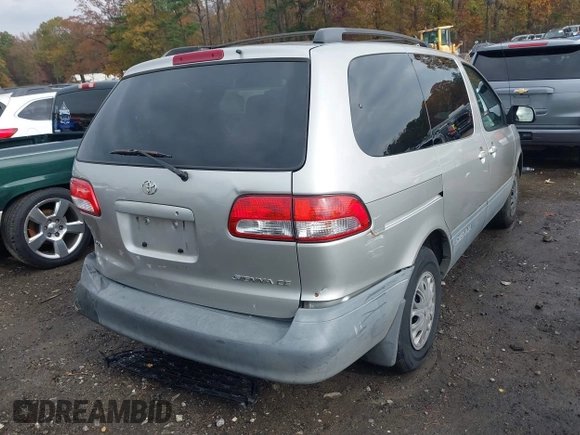 2003 Toyota Sienna CE with VIN 4T3ZF19C93U551570, listed as a IAAI auction lot 40961703 with 285,644 mi miles. Bid and sale history available at carsss.com. Image 4.