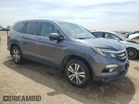 2017 Honda Pilot EX-L z VIN 5FNYF6H61HB061139, wystawiony jako Copart lot #55593095 z przebiegiem 107 170 mil mil oraz Szkoda całkowita • Salvage title. Historia ofert i sprzedaży dostępna na DreamBid. Obrazek 4.