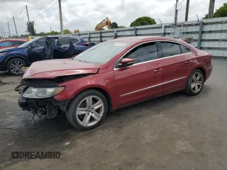 2014 Volkswagen CC Sport with VIN WVWBP7ANXEE506260, listed as a Copart auction lot 54690045 with 154,331 mi miles and Salvage Title. Bid and sale history available at carsss.com. Image 1.