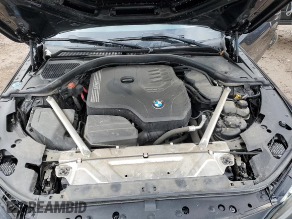 2021 BMW 4 Series 430i xDrive with VIN WBA73AP08MCF20694, listed as a Copart auction lot 50308035 with 70,302 mi miles and Salvage Title. Bid and sale history available at carsss.com. Image 11.