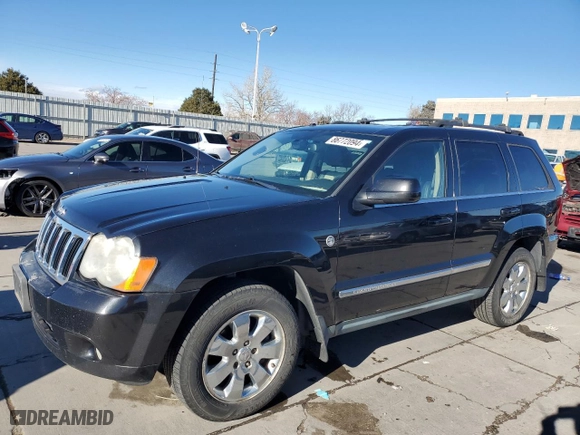 2009 Jeep Grand Cherokee Limited with VIN 1J8HR58T49C544722, listed as a Copart auction lot 86772094 with 100,010 mi miles and Salvage Title. Bid and sale history available at carsss.com. Image 1.