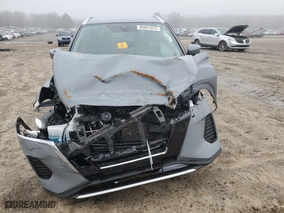 2023 Nissan Kicks SV with VIN 3N1CP5CV4PL561878, listed as a Copart auction lot 86867024 with 44,960 mi miles and Salvage Title. Bid and sale history available at carsss.com. Image 5.
