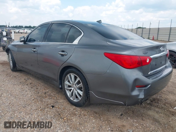 2014 Infiniti Q50 Premium with VIN JN1BV7APXEM681978, listed as a IAAI auction lot 42681718 with 138,857 mi miles and . Bid and sale history available at DreamBid. Image 3.
