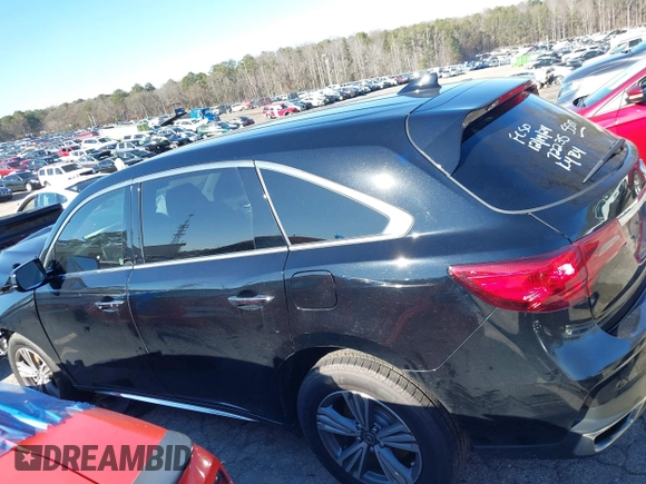 2020 Acura MDX with VIN 5J8YD4H32LL045507, listed as a IAAI auction lot 41174267 with 586,764 mi miles. Bid and sale history available at carsss.com. Image 14.