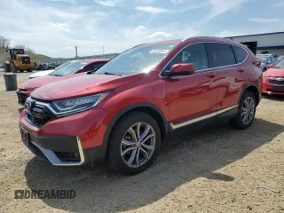2021 Honda CR-V Touring with VIN 2HKRW2H98MH658016, listed as a Copart auction lot 54430955 with 32,382 mi miles and Salvage Title. Bid and sale history available at carsss.com. Image 1.