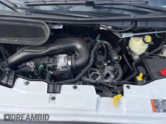 2023 Ford Transit Cargo with VIN 1FTYE1Y8XPKB26711, listed as a Copart auction lot 87334874 with 31,745 mi miles and Salvage Title. Bid and sale history available at DreamBid. Image 7.