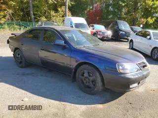 2003 Acura TL with VIN 19UUA56613A030681, listed as a Copart auction lot 75507024 with 182,306 mi miles and Salvage Title. Bid and sale history available at carsss.com. Image 4.