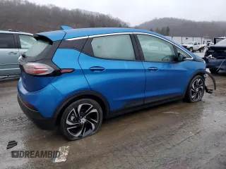 2022 Chevrolet Bolt EV 2LT with VIN 1G1FX6S09N4134598, listed as a Copart auction lot 72681432 with 2,582 mi miles. Bid and sale history available at carsss.com. Image 3.