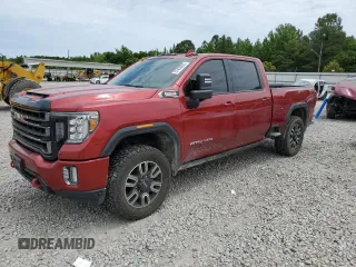 2022 GMC Sierra 2500HD AT4 z VIN 1GT49PEY3NF226455, wystawiony jako Copart lot #57436005 z przebiegiem 45 979 mil mil oraz Czysty tytuł • Clean title. Historia ofert i sprzedaży dostępna na DreamBid. Obrazek 1.