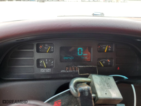 1995 Chevrolet Caprice Classic with VIN 1G1BL52W0SR107250, listed as a Copart auction lot 66745644 with 82,423 mi miles and Salvage Title. Bid and sale history available at carsss.com. Image 9.