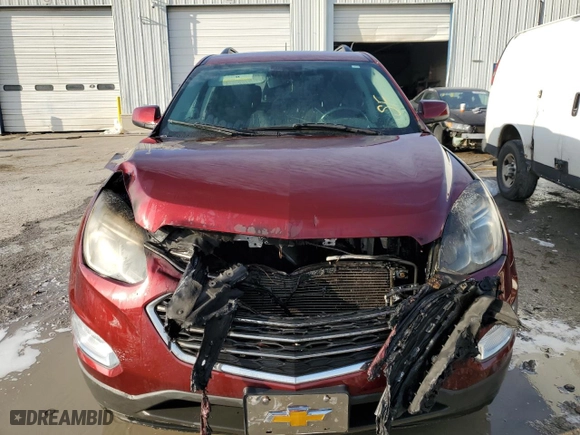 2016 Chevrolet Equinox LT with VIN 2GNALCEK8G6142175, listed as a Copart auction lot 48254575 with 0 mi miles and Salvage Title. Bid and sale history available at carsss.com. Image 5.