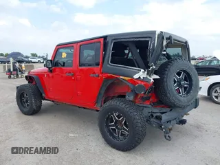2015 Jeep Wrangler Unlimited Sport with VIN 1C4HJWDGXFL575918, listed as a IAAI auction lot 42349494 with Not provided miles and . Bid and sale history available at DreamBid. Image 6.