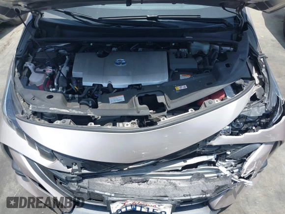 2021 Toyota Prius LE with VIN JTDKAMFP5M3167430, listed as a IAAI auction lot 42462853 with 70,492 mi miles and . Bid and sale history available at DreamBid. Image 10.