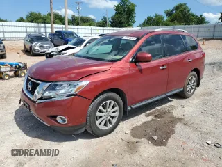 2015 Nissan Pathfinder SL с VIN 5N1AR2MM5FC663635, выставлен на аукционе Copart как лот 62075025 с пробегом 98 052 миль миль и Списание • Salvage title. История ставок и продаж доступна на DreamBid. Изображение 1.