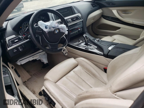 2013 BMW 6 Series 650i with VIN WBAYM9C52DDW20346, listed as a Copart auction lot 68133324 with 74,313 mi miles and Clean Title. Bid and sale history available at carsss.com. Image 8.