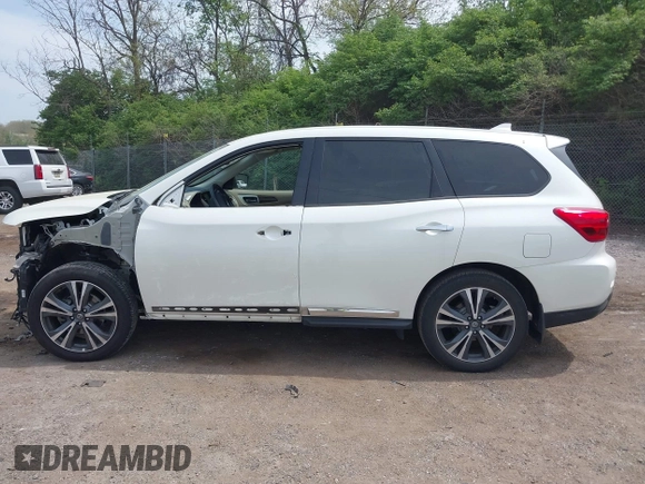2020 Nissan Pathfinder Platinum with VIN 5N1DR2DM0LC649246, listed as a IAAI auction lot 42132744 with 46,063 mi miles and . Bid and sale history available at DreamBid. Image 15.
