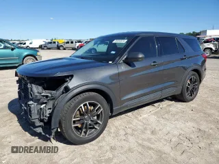 2020 Ford Explorer with VIN 1FMSK7BH0LGB73457, listed as a Copart auction lot 86000634 with 175,343 mi miles and Salvage Title. Bid and sale history available at carsss.com. Image 1.