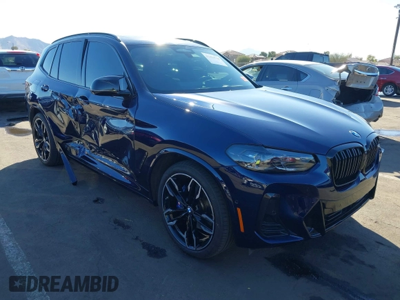 2023 BMW X3 M40i with VIN 5UX83DP08P9S91634, listed as a IAAI auction lot 41414536 with 20,832 mi miles and . Bid and sale history available at DreamBid. Image 6.
