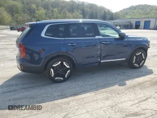 2024 Kia Telluride S with VIN 5XYP6DGC7RG527075, listed as a Copart auction lot 54423145 with 12,033 mi miles and Salvage title. Bid and sale history available at DreamBid. Image 3.