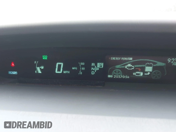 2010 Toyota Prius II with VIN JTDKN3DU3A0035576, listed as a IAAI auction lot 41788261 with 255,705 mi miles. Bid and sale history available at carsss.com. Image 7.