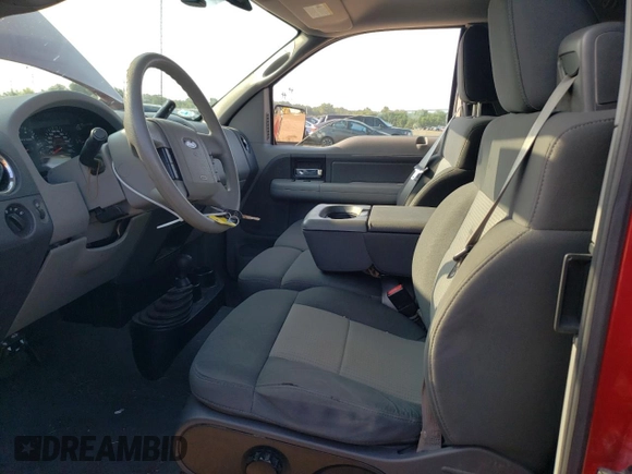 2008 Ford F-150 STX with VIN 1FTRX14W68FC28651, listed as a Copart auction lot 57299972 with 98,397 mi miles and Salvage Title. Bid and sale history available at carsss.com. Image 5.