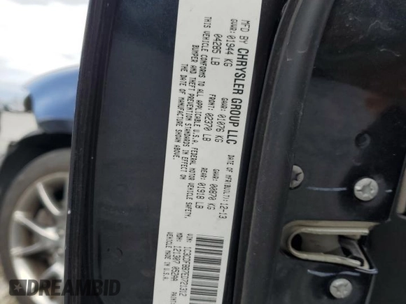 2014 Dodge Dart SXT z VIN 1C3CDFBB7ED721312, wystawiony jako Copart lot #56559775 z przebiegiem 131 810 mil mil oraz Szkoda całkowita • Salvage title. Historia ofert i sprzedaży dostępna na DreamBid. Obrazek 13.