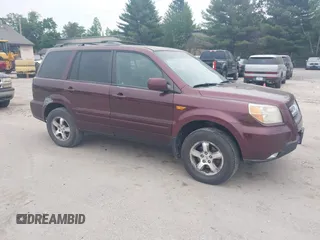 2007 Honda Pilot EX-L z VIN 2HKYF18597H513543, wystawiony jako IAAI lot #42509483 z przebiegiem 201 778 mil mil oraz . Historia ofert i sprzedaży dostępna na DreamBid. Obrazek 1.