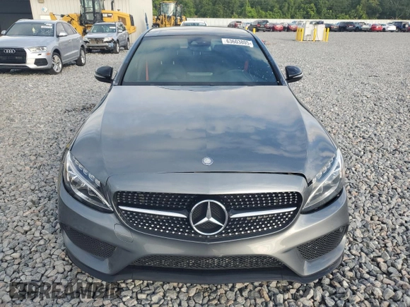 2017 Mercedes-Benz C 43 AMG with VIN 55SWF6EB3HU201554, listed as a Copart auction lot 63603805 with 167,914 mi miles and Clean title. Bid and sale history available at DreamBid. Image 5.