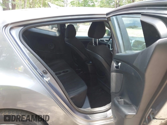 2012 Hyundai Veloster w/Black Int with VIN KMHTC6AD3CU078547, listed as a IAAI auction lot 42633915 with 143,633 mi miles and . Bid and sale history available at DreamBid. Image 8.