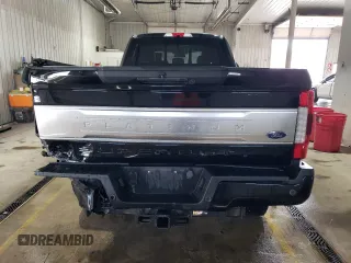 2018 Ford F-350 XL with VIN 1FT8W3BT8JEC75422, listed as a Copart auction lot 53112185 with 97,826 mi miles and Salvage Title. Bid and sale history available at DreamBid. Image 6.