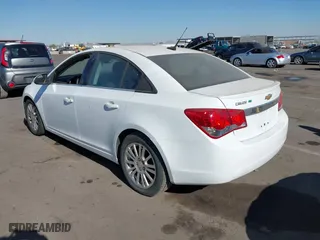 2013 Chevrolet Cruze ECO with VIN 1G1PJ5SB7D7265088, listed as a IAAI auction lot 41387148 with 141,881 mi miles. Bid and sale history available at carsss.com. Image 3.