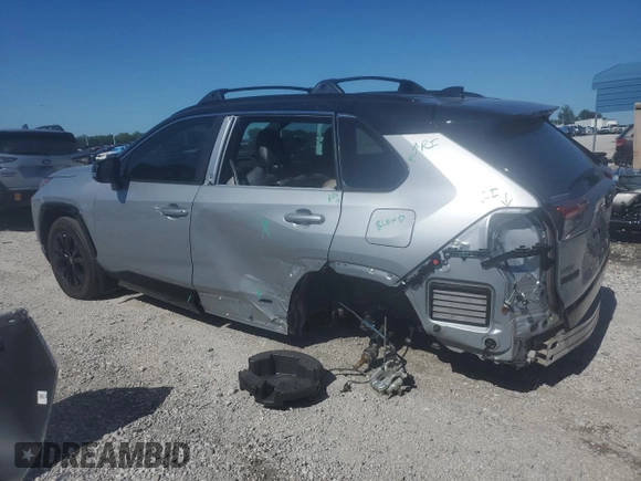 2024 Toyota RAV4 Hybrid XSE z VIN 2T3E6RFVXRW078872, wystawiony jako Copart lot #57592315 z przebiegiem 20 502 mil mil oraz Szkoda całkowita • Salvage title. Historia ofert i sprzedaży dostępna na DreamBid. Obrazek 2.