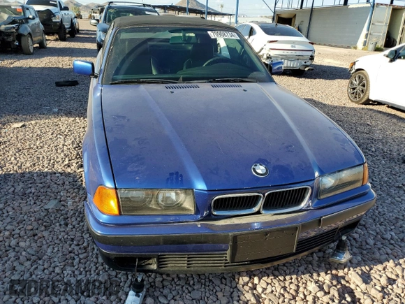 1995 BMW 3 Series 318iC with VIN WBABK5326SEC85578, listed as a Copart auction lot 70908734 with 200,381 mi miles and Salvage Title. Bid and sale history available at carsss.com. Image 5.