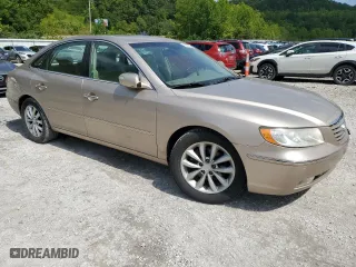 2007 Hyundai Azera SE with VIN KMHFC46F57A179561, listed as a Copart auction lot 65562574 with 161,939 mi miles and Salvage Title. Bid and sale history available at carsss.com. Image 4.