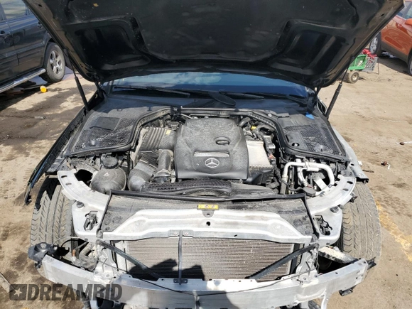 2017 Mercedes-Benz C 300 with VIN 55SWF4JBXHU194516, listed as a Copart auction lot 52325925 with 79,170 mi miles and Clean Title. Bid and sale history available at DreamBid. Image 11.