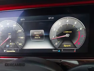 2018 Mercedes-Benz E with VIN WDDZF4KB7JA343160, listed as a IAAI auction lot 40470996 with 56,274 mi miles. Bid and sale history available at carsss.com. Image 15.