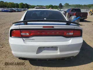 2014 Dodge Charger SE with VIN 2C3CDXBG5EH129699, listed as a Copart auction lot 53152845 with 173,216 mi miles and Salvage Title. Bid and sale history available at DreamBid. Image 6.