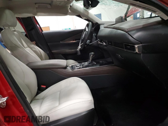 2023 Mazda CX-30 Premium Plus with VIN 3MVDMBEY8PM580023, listed as a Copart auction lot 81829384 with 13,661 mi miles and Salvage title. Bid and sale history available at DreamBid. Image 7.