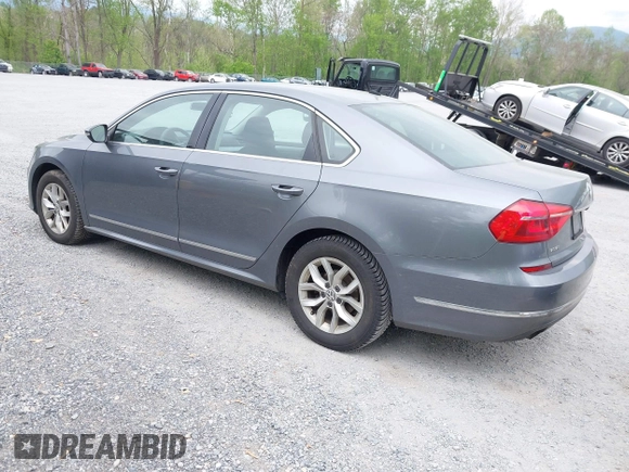 2016 Volkswagen Passat 1.8T S with VIN 1VWAT7A39GC032948, listed as a IAAI auction lot 42127599 with 177,407 mi miles. Bid and sale history available at carsss.com. Image 3.